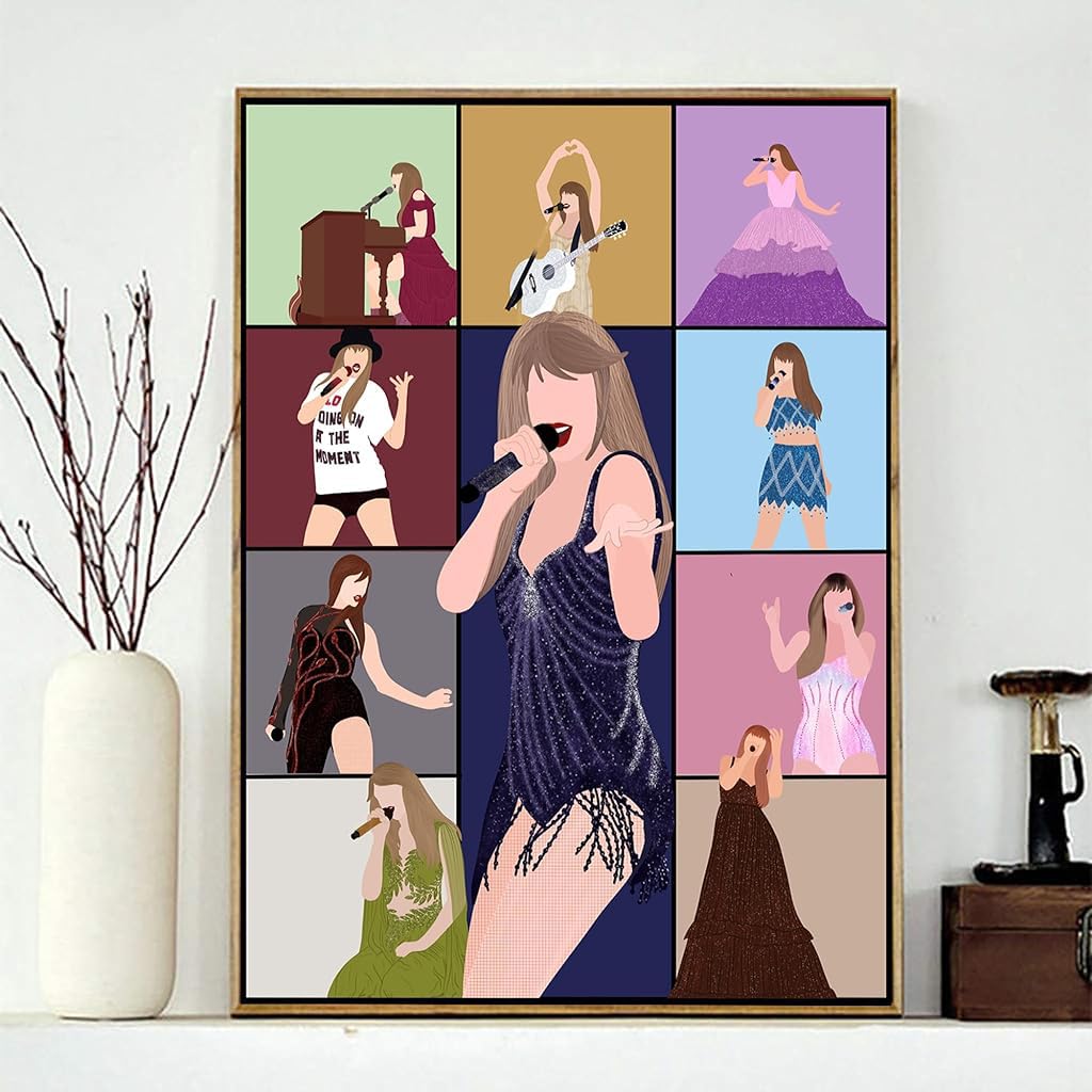 HASTHIP Fashion Star DIY Diamond Painting Kits 5D Diamond Painting for Adults Diamond Painting Kit Art for Wall Home Decor Arts Craft (11.81x15.75) HASTHIP Fashion Star DIY Diamond Painting Kits 5D Diamond Painting for Adults Diamond Painting Kit Art for Wall Home Decor Arts Craft (11.81x15.75)